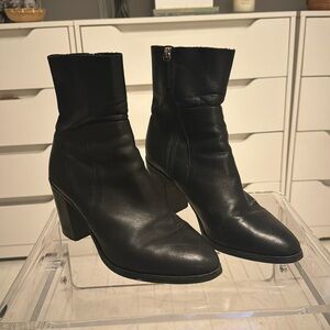 Leather Ankle Boots 10